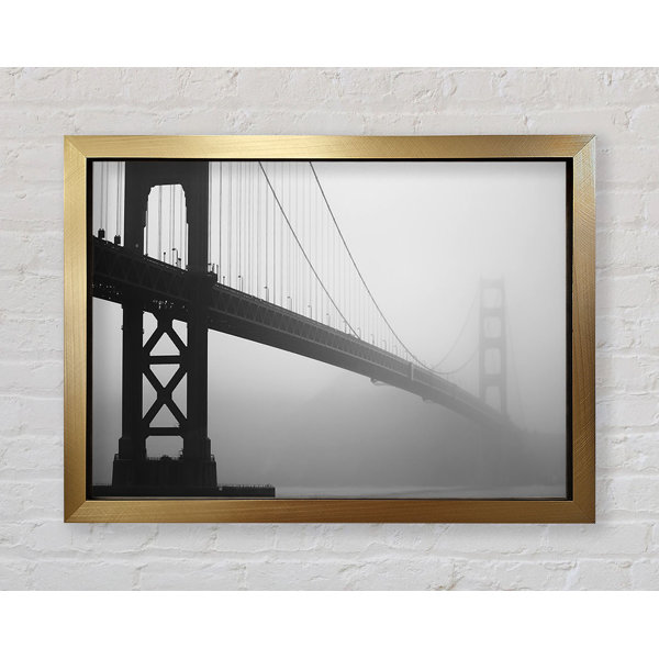 Bright Star Golden Gate Im Nebel Druck Wayfair De